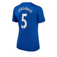 Chelsea Jorginho #5 Fotballklær Hjemmedrakt Dame 2022-23 Kortermet